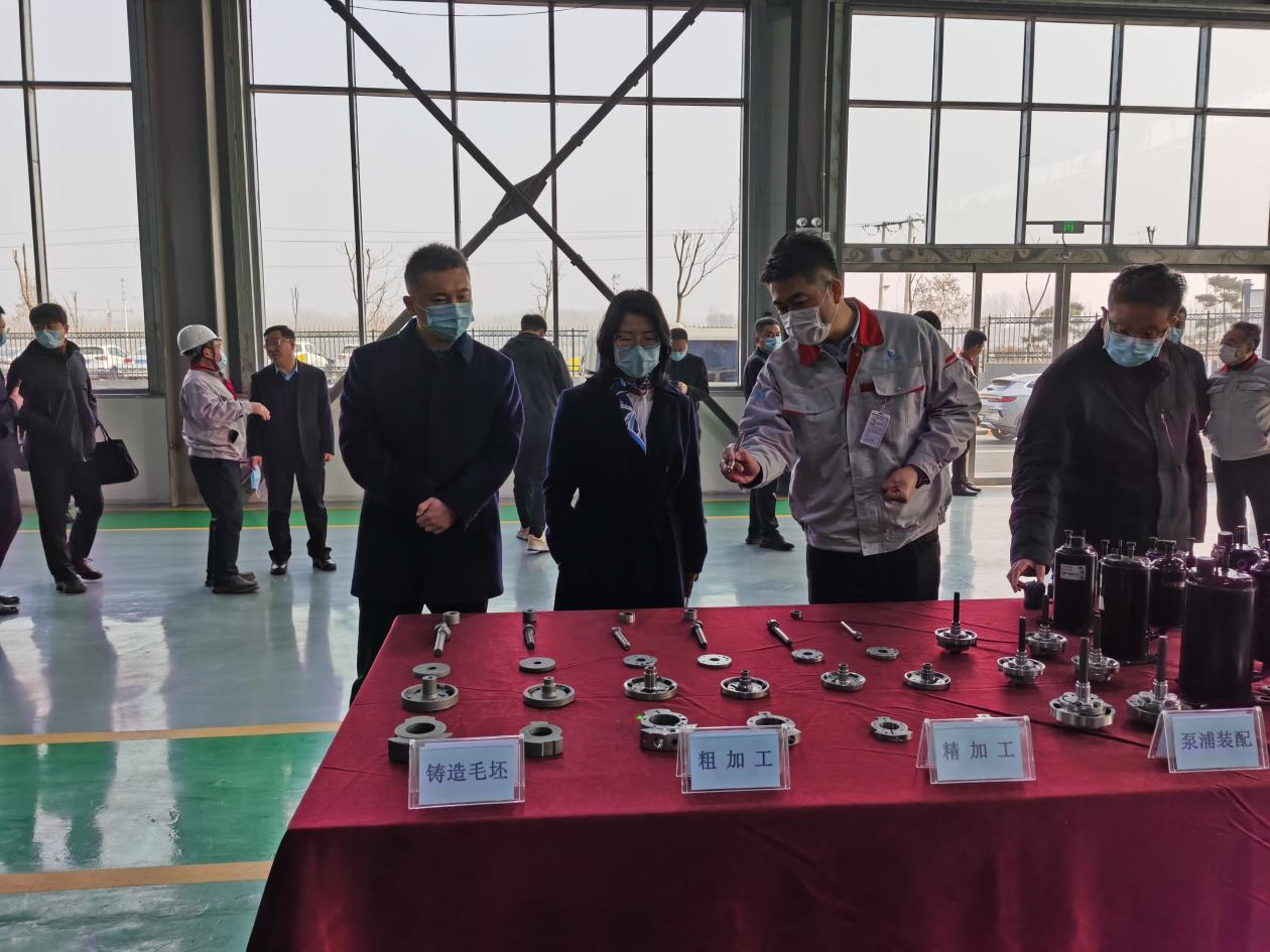 臨汾市委常委、洪洞縣委書記張潞萍一行蒞臨我司調研指導工作